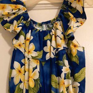 Authentic Hawaiian Girl size 12 Luau cotton Dress